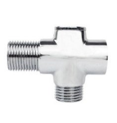 DESVIADOR METAL REDONDO CROMADO - código KDES002-C