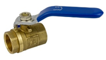 REGISTRO ESFERA 1/2" LATÃO COR BRONZE - código KREG017