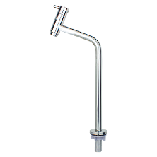 TORNEIRA LINK LAVATÓRIO INOX CROMADA BICA ALTA 42CM 3/4 - código KMTOR010