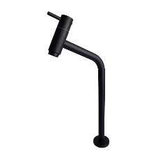 TORNEIRA LINK LAVATÓRIO INOX PRETA BICA ALTA 42CM 3/4 - código KMTOR010-P